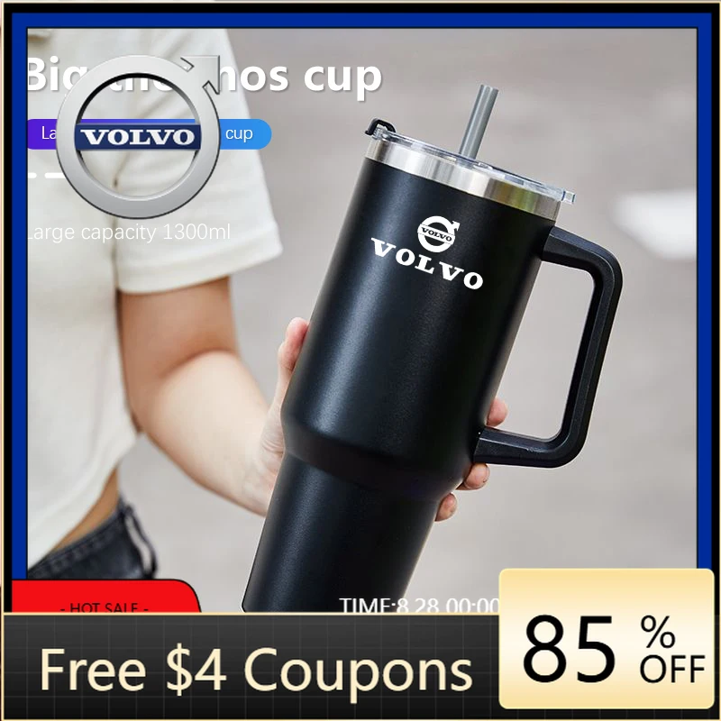 

Колпаки на колеса в стиле термоса: портативная автомобильная бутылка для воды для Volvo XC60, XC90, V40, V60, S60, XC40, V50, V90, S80, C40, V70, XC70