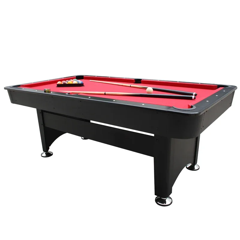 7ft High Quality Pool Table With MDF Cushion And PVC Pocket Rubber Cushion For Indoor Use Table Game For Custom