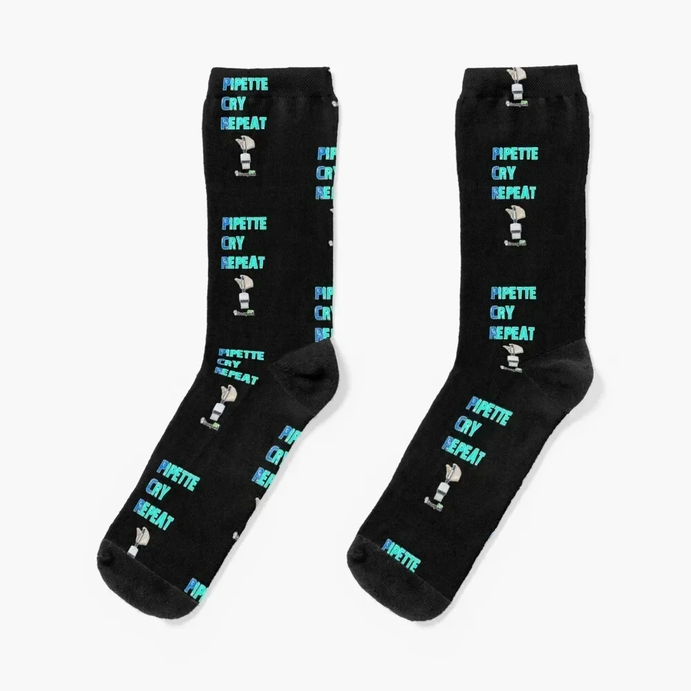 PCR pipette cry repeat! Socks golf custom sports man Girl'S Socks Men's