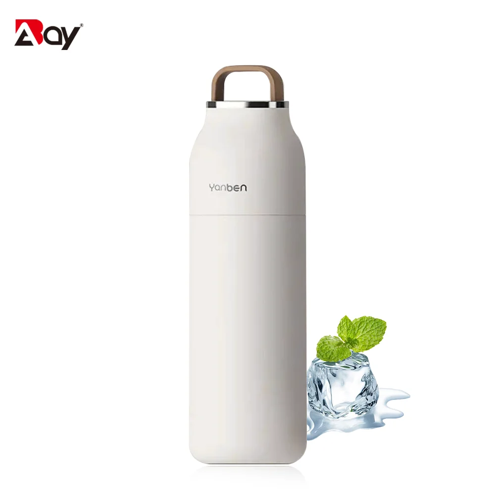 Water Bottle Insulated Cup Thermal Vacuum Flask for Hot or Cold Drinks Stainless Steel Metal Reusable Thermos Bottle for Travle