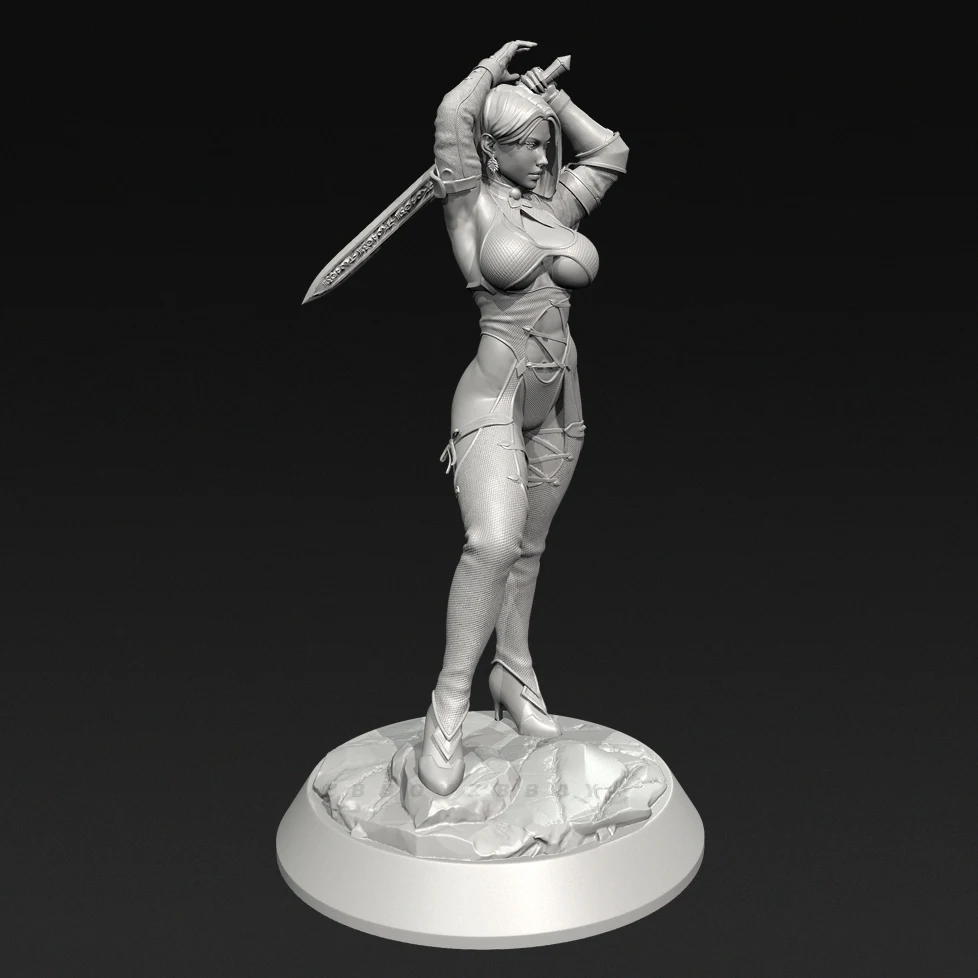 

The height of man 38mm 50mm 75mm Resin model kits colorless and self-assembled （3D Printing ）TD-7517 /3D
