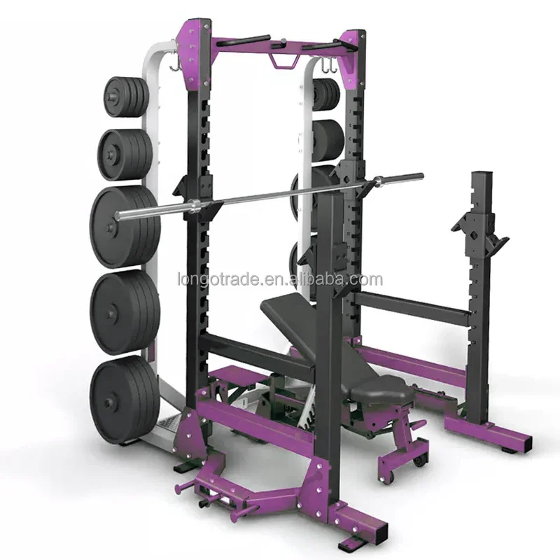 Dual Cable Crossover Machine Strength Fitness Gear Ultimate Bearings Shoulder Chest Smith Machine Smith Multifuncionales