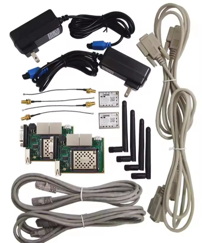 Compact Embedded OEM Wireless Development Kit 25Mbps Dual Ethernet Serial for Industrial IoT.