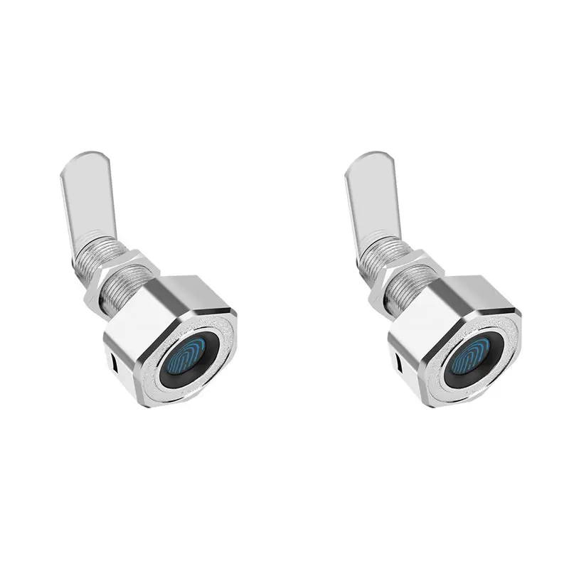 

Электрический замок для шкафчиков, ящиков, сейфов и почтовых ящиков с дистанционным управлением через приложение Tuya Smartlife, с функцией распознавания отпечатков пальцев, серебристый L2, доставка в течение 24 часов