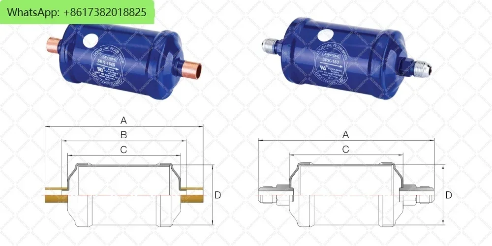 

Sanrong SRK Liquid Line Filter Drier