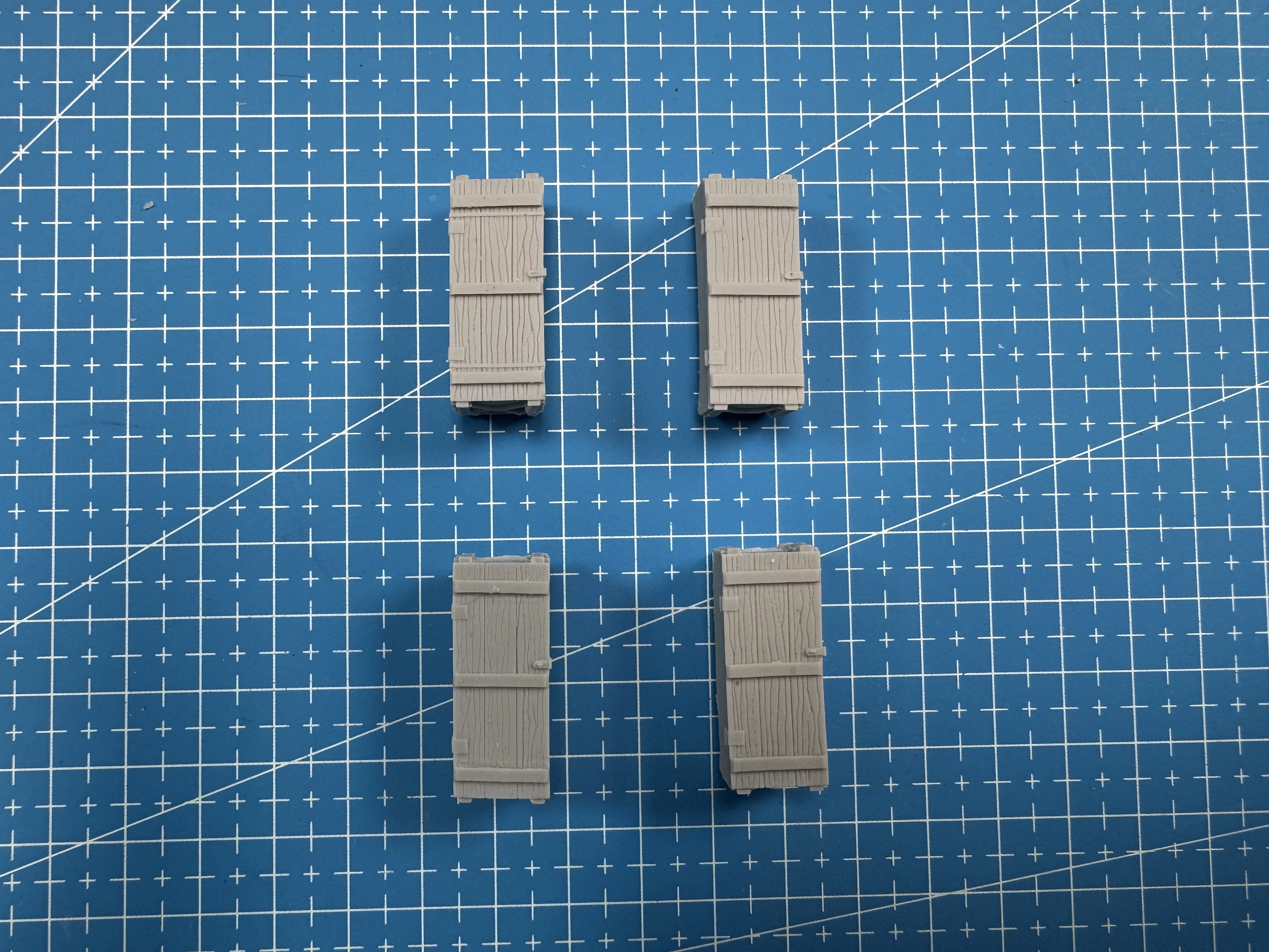 

1:35 Die Cast Resin Model Assembly Kit, GK, Resin M1 Tank Supply Box Stack, Unpainted, Needs To Be Assembled