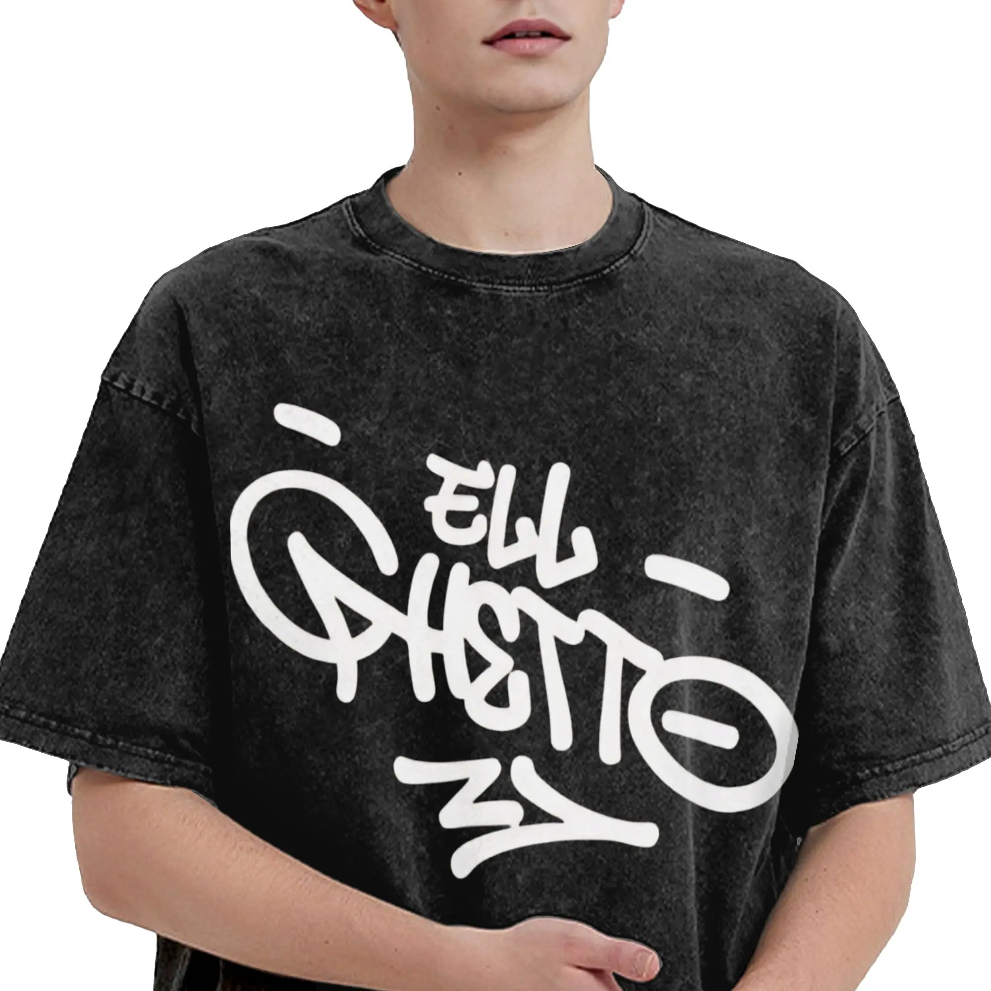 Printed  Ryan Castro Album Tour 2026 Washed T Shirts Outfit Oversize T-Shirt  Men Women Tee Shirt