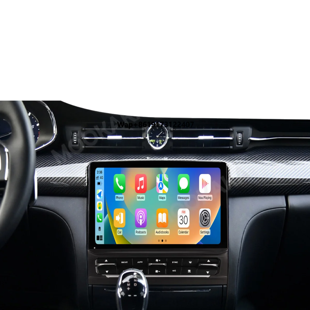 

9 Inch Car Radio for Quattroporte 2016-2020 CarPlay Car Multimedia Player GPS Navigation Car Stereo Head Unit