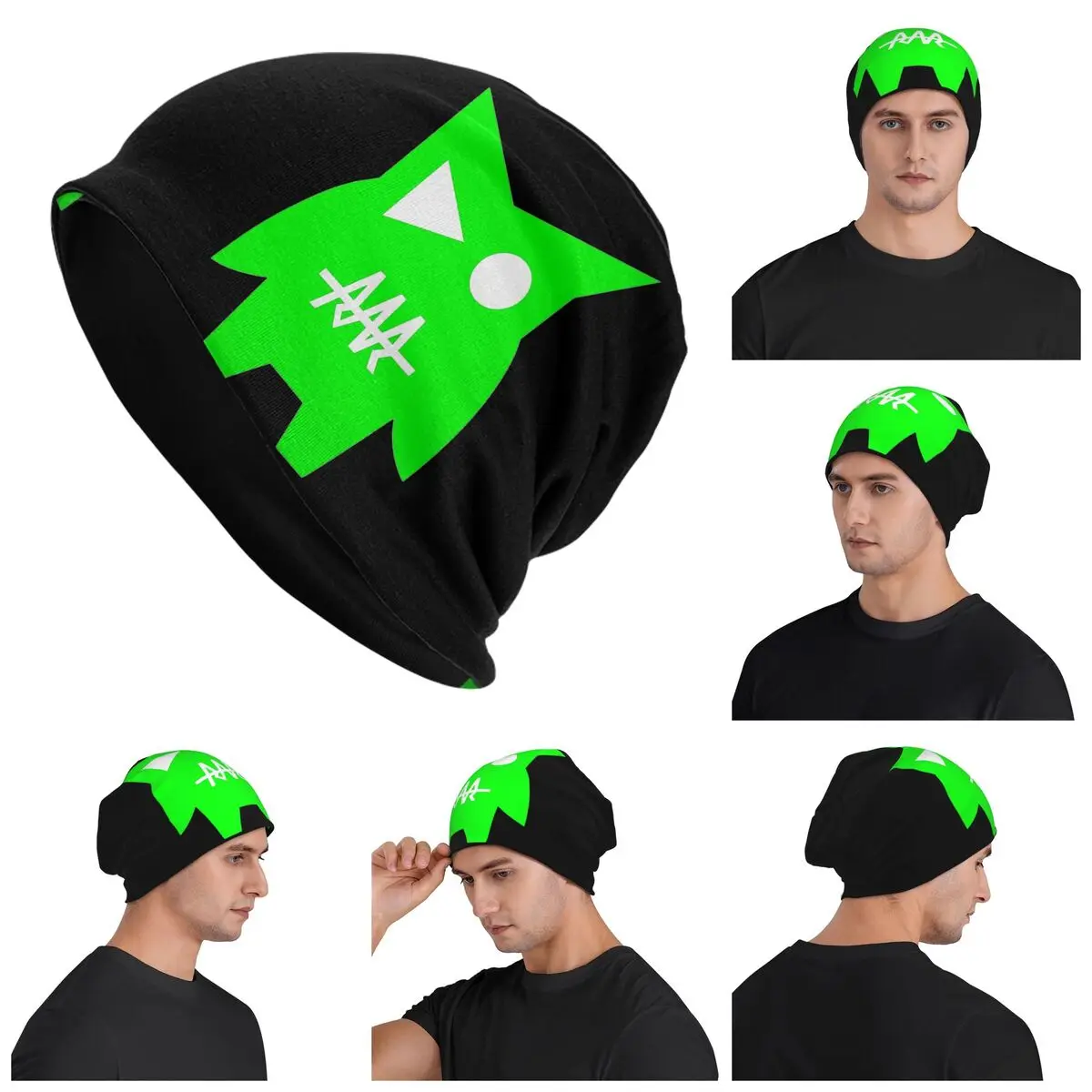 

Team Rar Merch Teamrar Logo Warm Knitted Cap Fashion Bonnet Hat Autumn Winter Outdoor Beanies Hats for Unisex Adult
