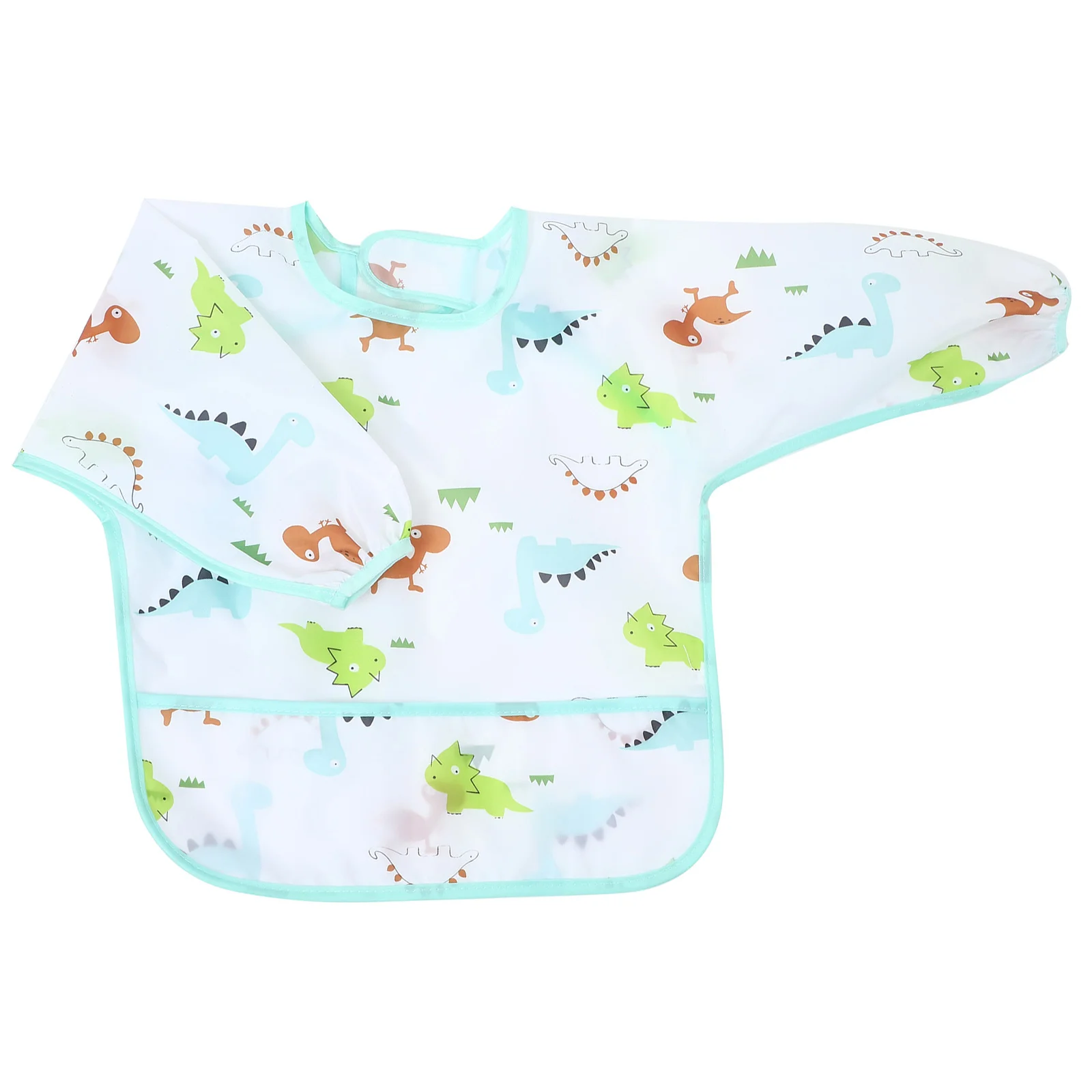 

Baby Eating Bib Bibs Reusable Long Sleeve for Toddler Anti-dirty Polyester Full with