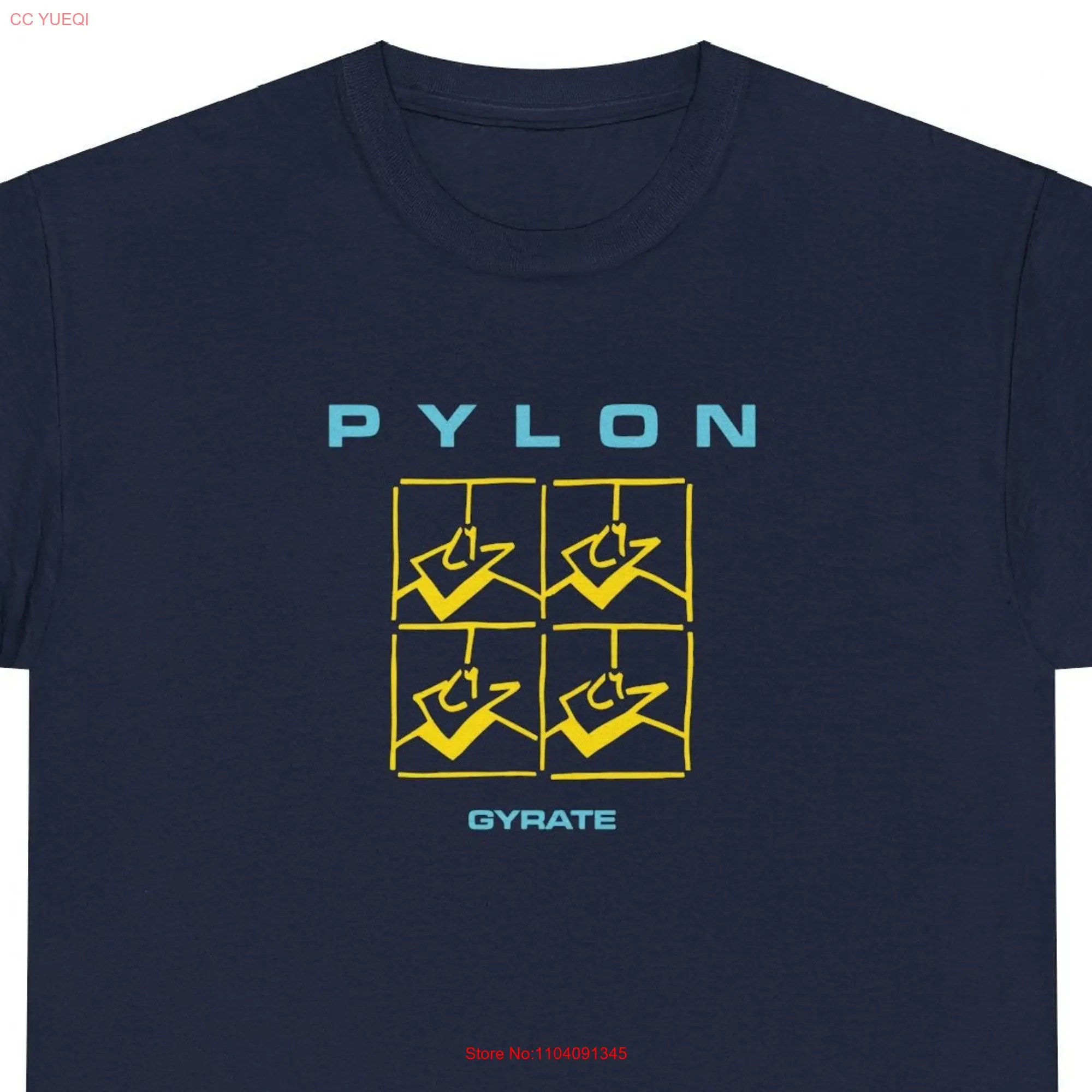 Pylon T Shirt long or short sleeves