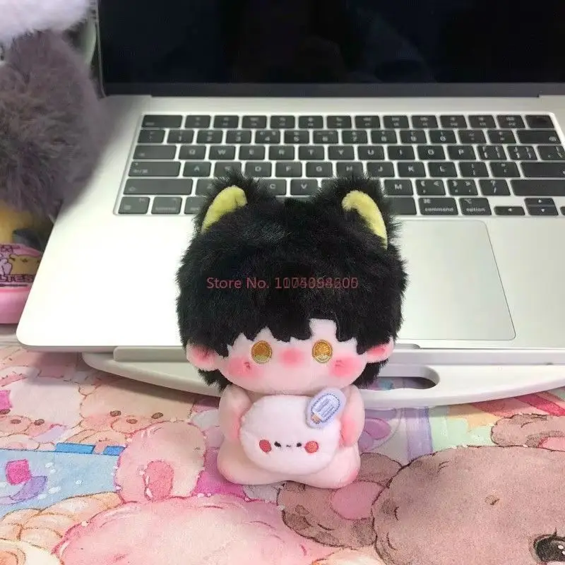 New Game Love And Deepspace Plush Toy Rafayel Xavier Zayne Caleb Sylus 10cm Animal Ear Mini Pendant Cosplay Keychain Bag Decorat