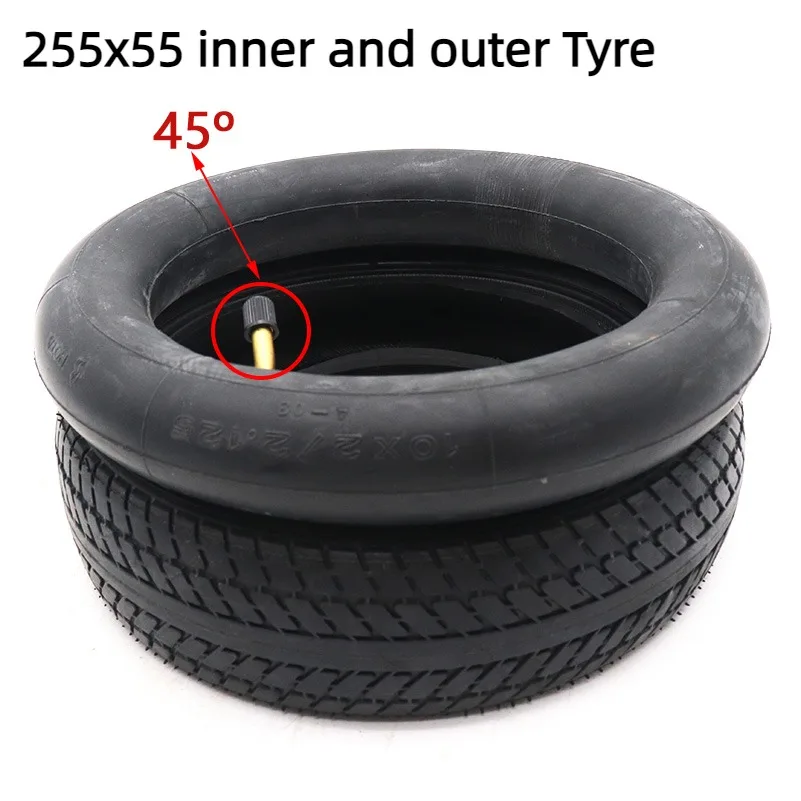 255x55 Outer Tyre Inner Tube Fits Children Tricycle,Baby Trolley,Folding Baby Cart,Electric Scooter,Bicycle 255*55 Wheel Tire