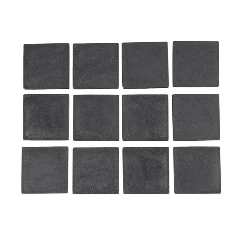 As tomadas cegas plásticas da extremidade quadrada, tubulação introduzem, tampão, 50mm x 50mm, 48 PCes