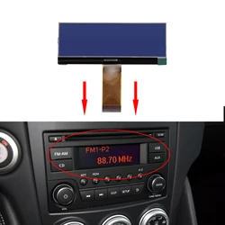 Tela lcd automática reprodutor multimídia áudio display lcd para nissan qashqai juke rádio do carro cd player tela daewoo unidade reparação de pixel