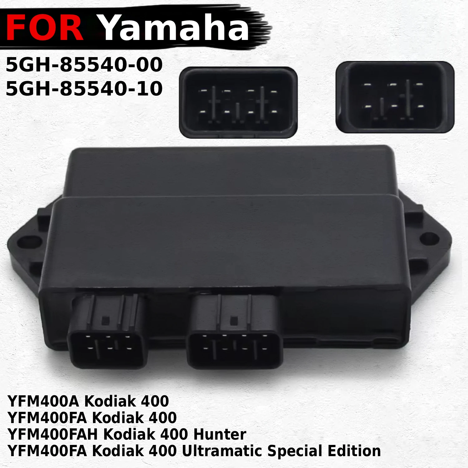 

CDI Ignition Unit Converter Switch For Yamaha YFM400A YFM400FAH YFM400FA Kodiak 400 Hunter 5GH-85540-00 5GH-85540-10