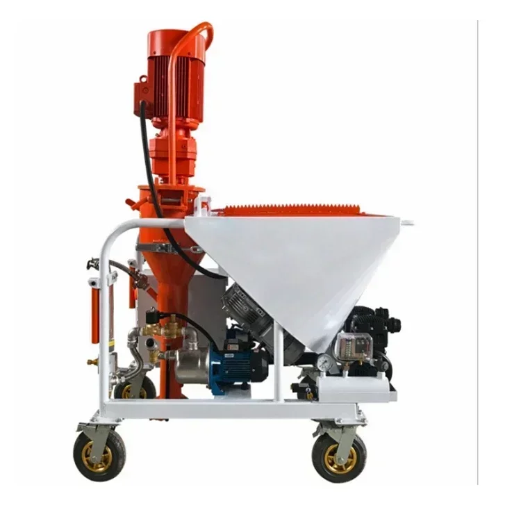 Gypsum Cement Plaster Rendering PFT Plastering Machines Mortar Spray Machines For Construction