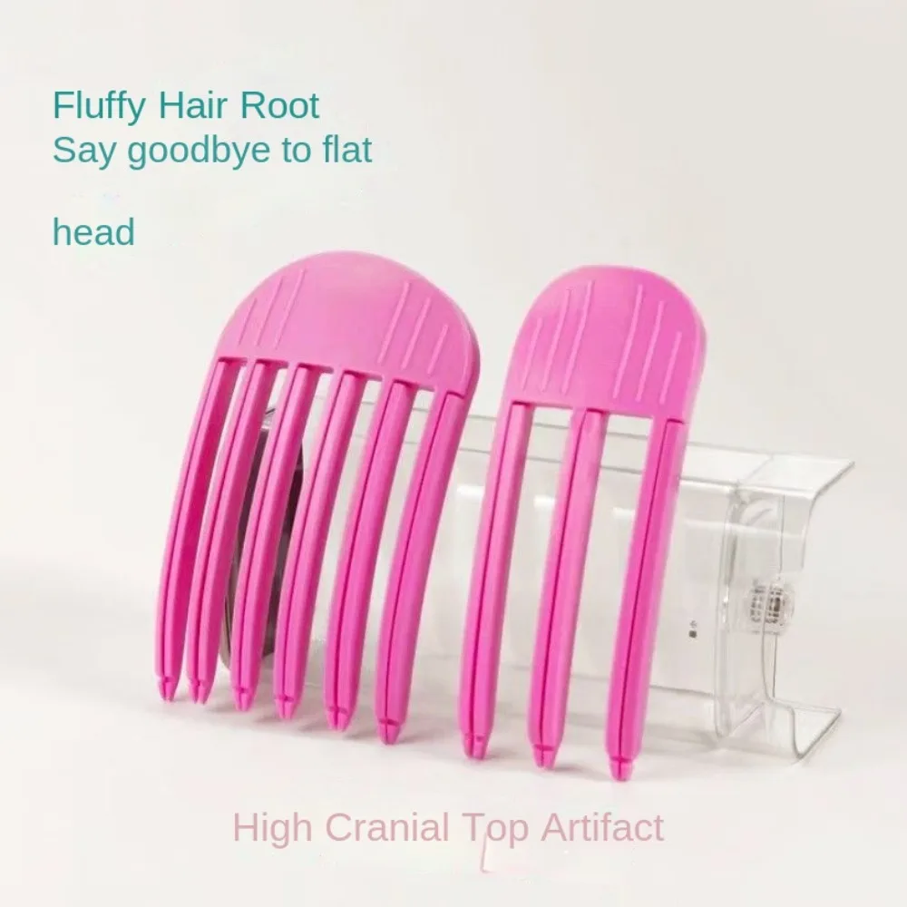 Lazy Air Bangs Hair Root Fluffy Clips Hair Styling Tools Cushion Hair Root Curling Hairpin Fixed Telescopic Plastic Hair Curlers