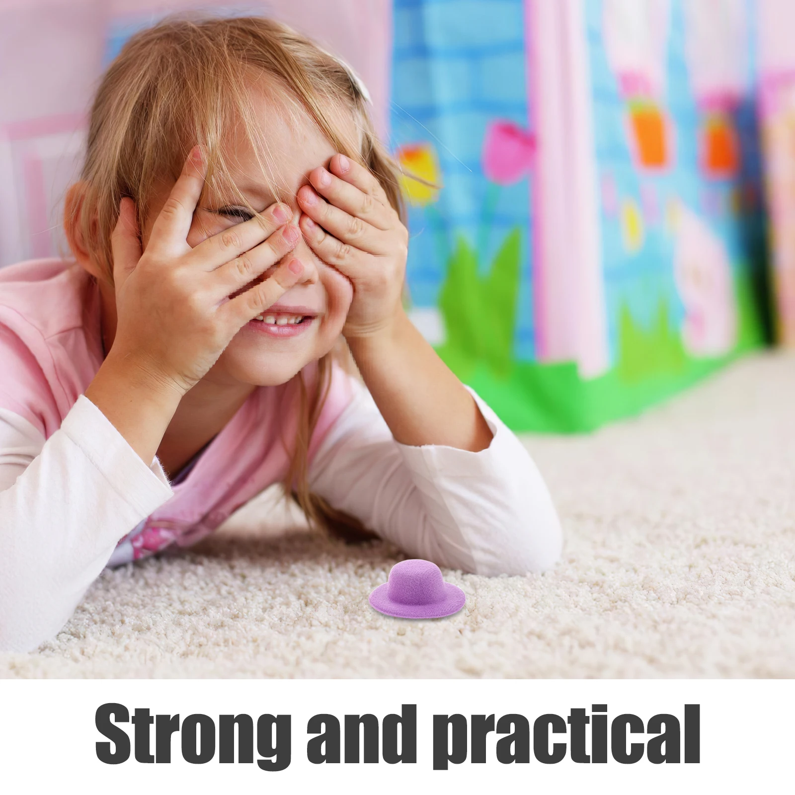 12 個のカラフルなミニチュアフォーマルドレス帽子小さなシルクハットホリデーパーティー DIY 工芸品アクセサリー雪だるまシルクハット