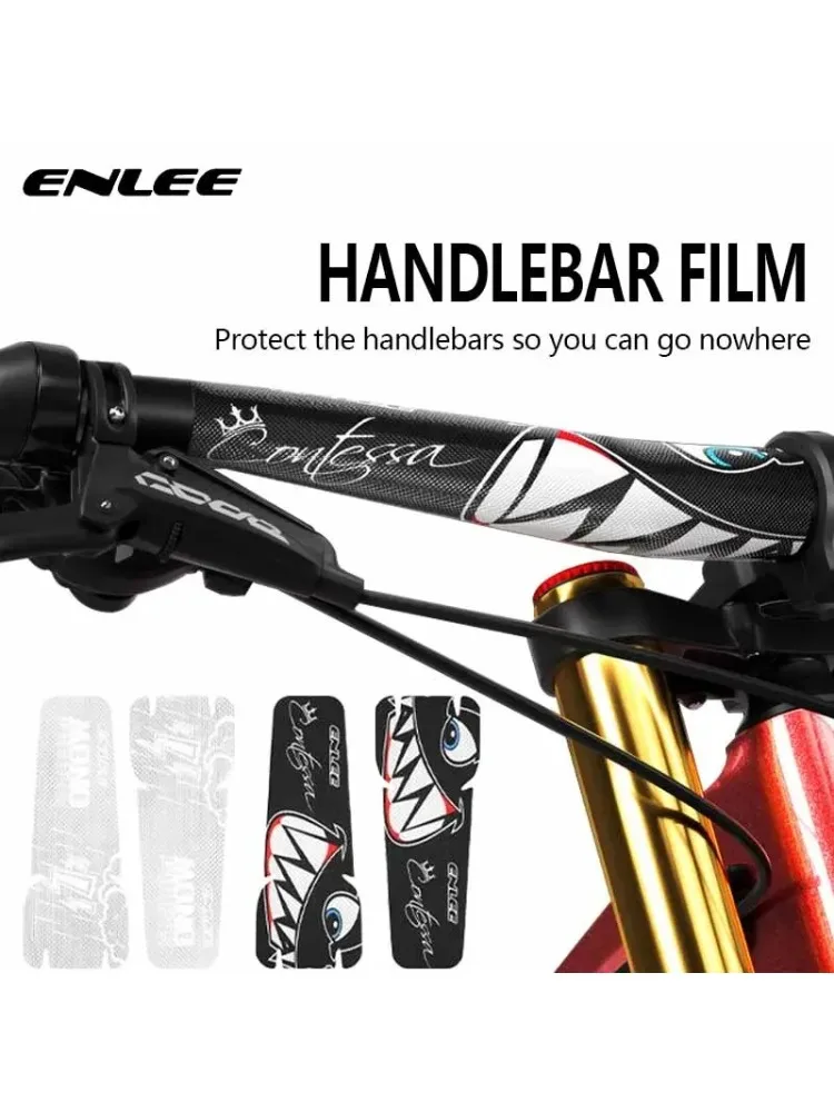 AliExpress ENLEE Film Anti-Scratch PVC Durable Sticker Bicycle Handlebar Protection Sticker Road MTB Bike Care Car Sticker Frame Protective