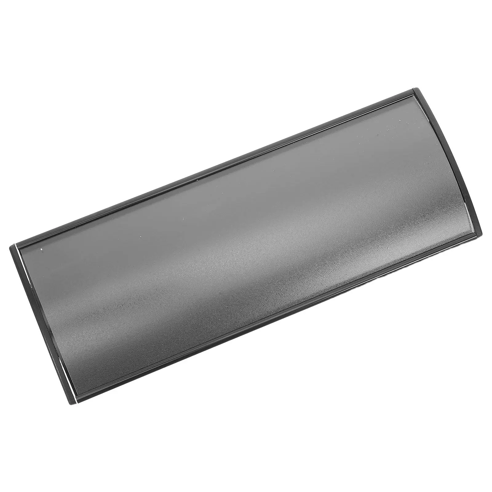 Lightweight Curved Aluminum Office Door Plaque Self Adhesive Blank Name Plate for Room Identification Hospital School Conference