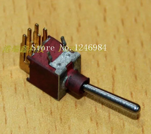 [SA]ES-7B dual trigger gilded six feet are bent single reset small toggle switch waterproof overstock M5.08 { }--100PCS/LOT