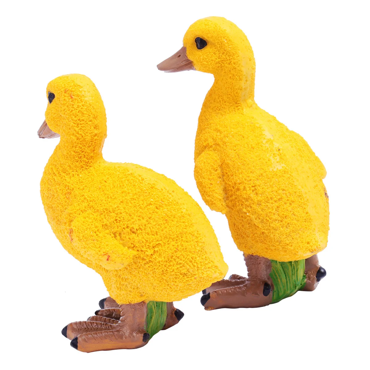 

2Pcs Resin Mini Ornament Standing Landscape Decoration Creative Home Desktop Supply Mini Ornament