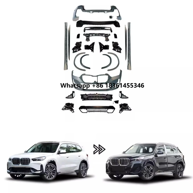 

for X1 U12 2023-2024 Modified M New Style Car Body Kit Front Rear Bumper Side Skirts Wheel Eyebrow