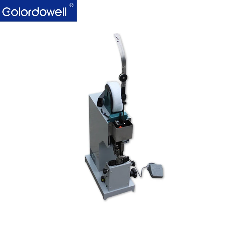 

WD-102HL Heavy Duty Desktop Book Wire Binding Machine Single Head Flat & Saddle Switching Electric Stapler