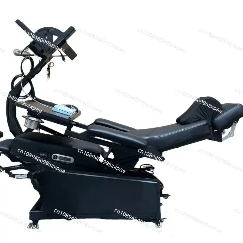 New Version Zero-Gravity Gaming Chair, Simple Cabin Computer Cabin, Heating Massage, and Ventilation Features for Comfort