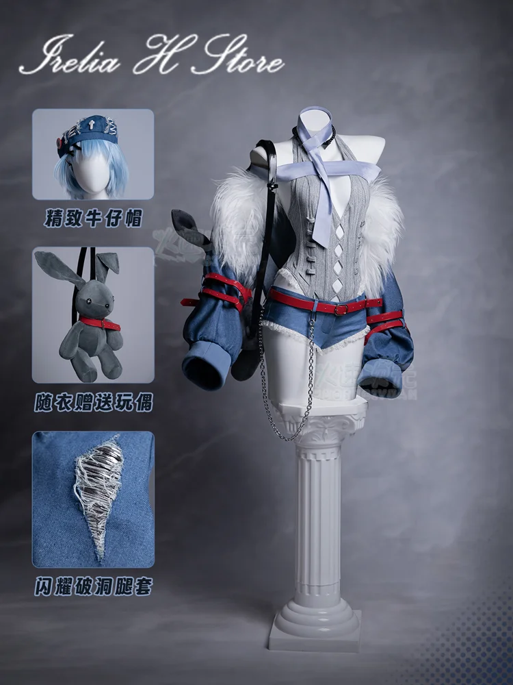 

Irelia H Ayanami Rei Косплей Костюм для женщин фигурка панк наряд косплей аниме