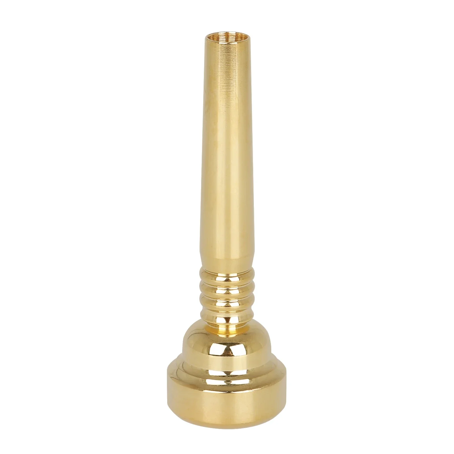 Mouth of Trumpet 17C Brass Gold-plated Professional Trumpet Mouthpiece Brass Instrument Trumpet Replacement Parts & Accessories