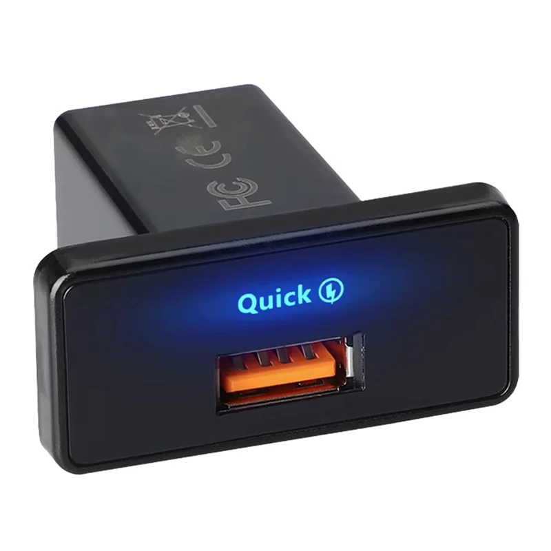 안정적인 성능-30W 차량용 충전기 빠른 충전 USB 콘센트 어댑터 차량용 충전기 전원 소켓 해양 보트 ATV 캠핑 트럭