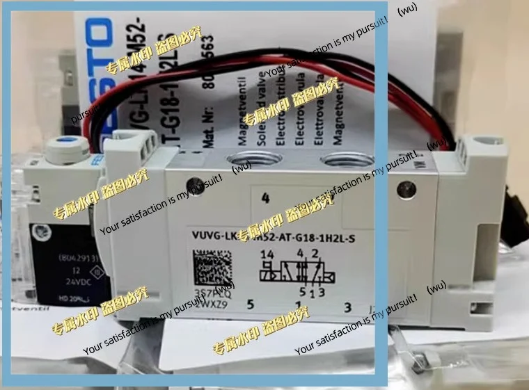 Adequado para válvulas solenoides Festo VUVG-LK10-M52-AT-M5-1H2L-S VUVG-LK14-M52-AT-G18-1H2L-S