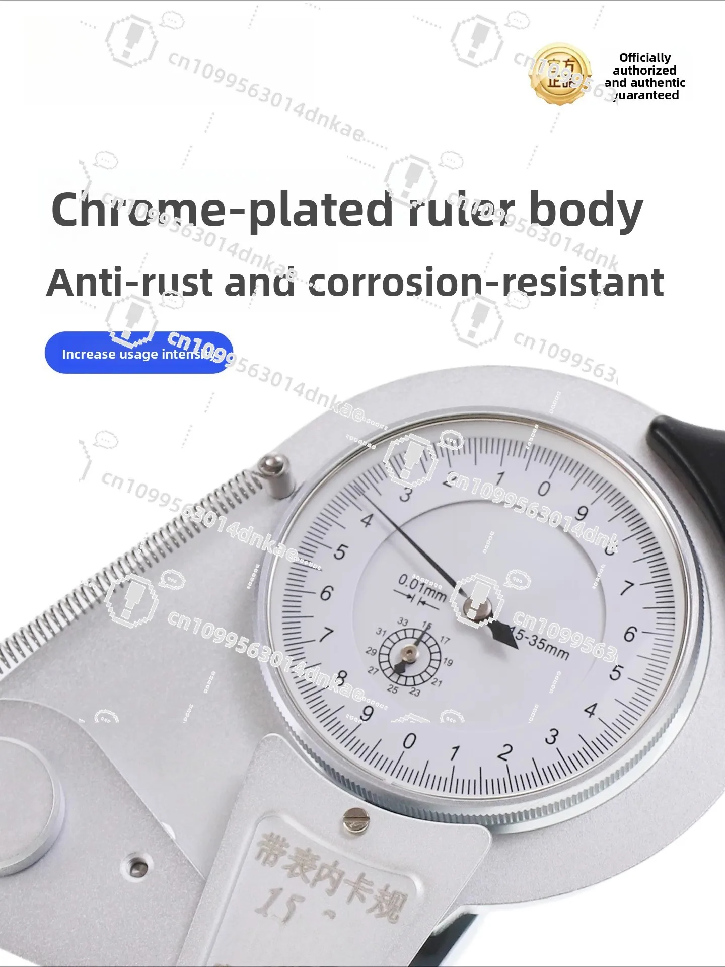 With Meter Inner Caliper,Slot Boring Measuring Tool Inner Diameter Caliper, Diameter Measuring Tool