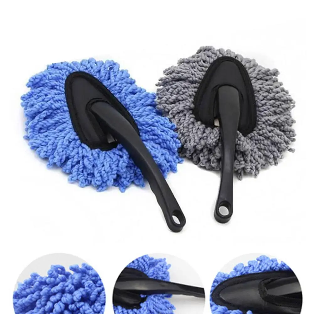 Car Dust Brush Multi-Functional Microfiber Car Dust Cleaning Brushes Duster Mop Auto Duster Was Car Care Car Cleaning Brush