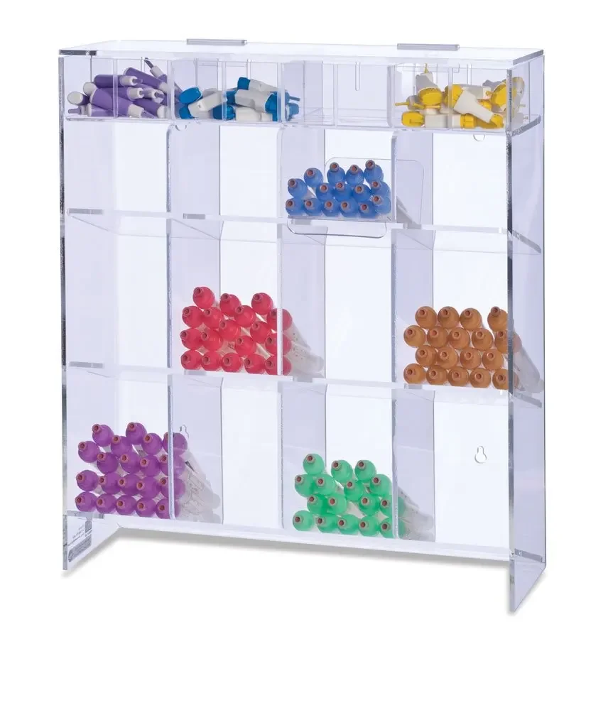 Clear Acrylic Extra Large Tube Rack, 17.5