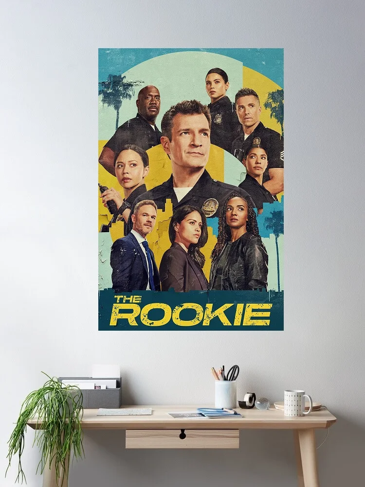 The Rookie Season 8 , Art Print Silk Poster Home Wall Decor