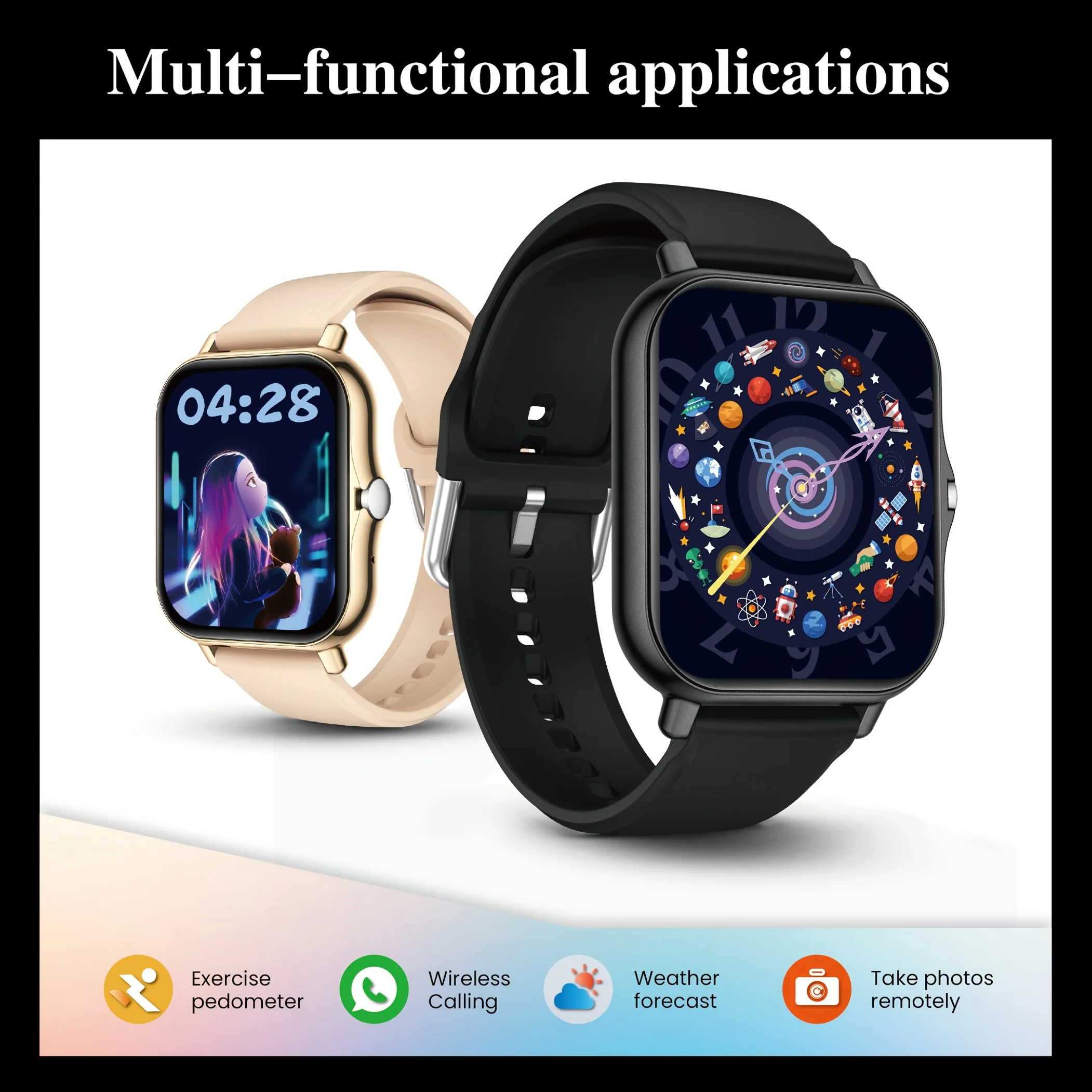 HOT HD Touchscreen Smartwatch, Featuring Wireless Calling Support (answer/make/reject Calls), Multiple Sports Modes