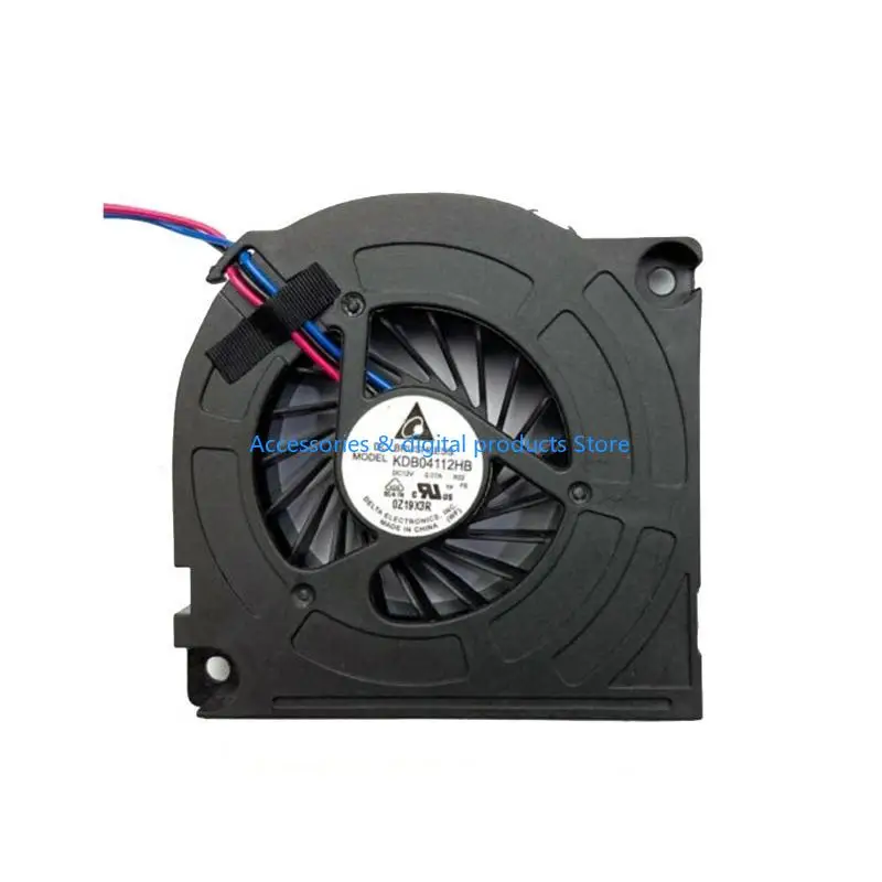 77JD Laptop CPU Cooler Fan Radiators for KDB04112HB Computer Fan CPU Radiators Sturdy Construction Fine Workmanship Accessory