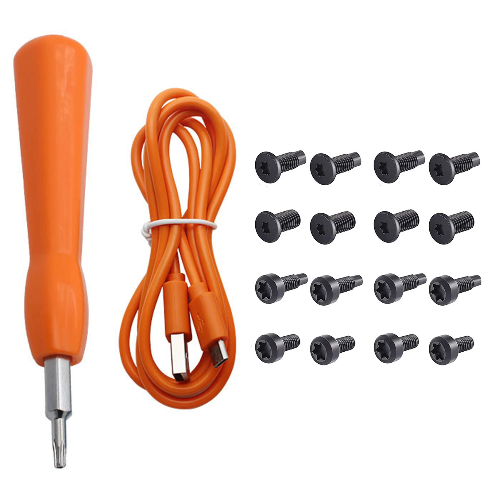 Drill Bit Screwdriver Door Hardware Doorbells Accessories Orange Replacement Brand New Carbon Steel Convenient