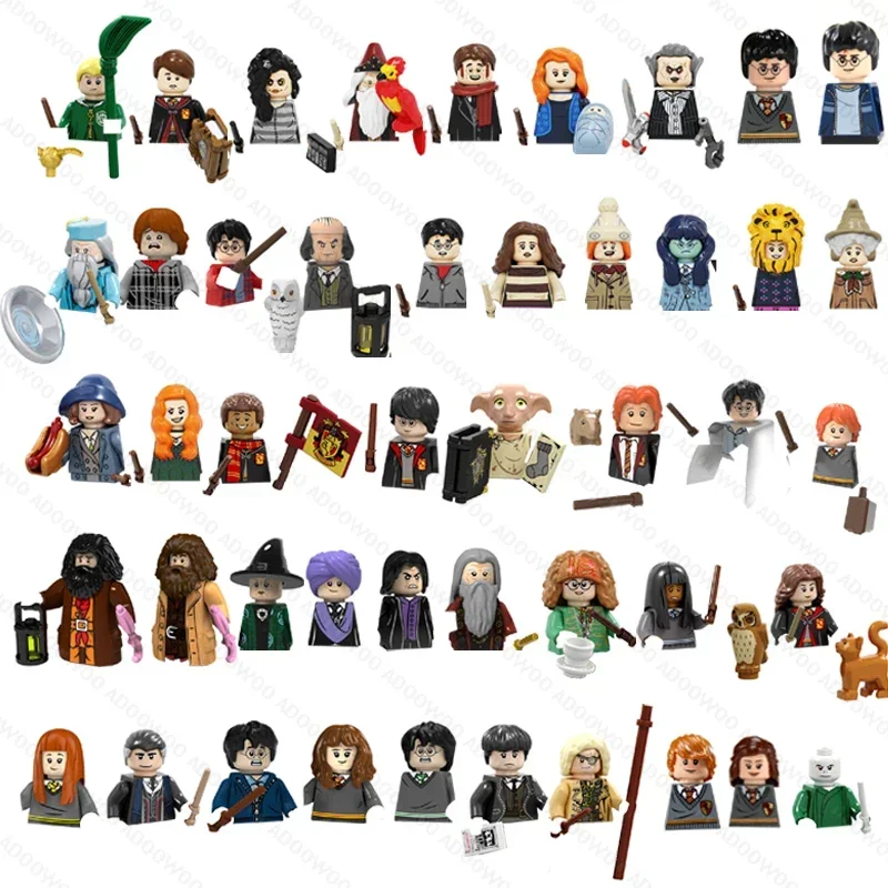 Boneco de Bloco Hagrid da Série de Filmes e Animes Hot 49 Style PG901 PG1286 Potters, Mini Boneco de Ação, Brinquedo de Bloco, Presente de Natal