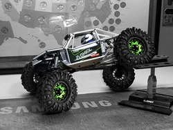 Tbscr-rcカー用のヤギのダイヤモンドタイヤ、1:10、同軸、TRX-4、アップグレードアクセサリー