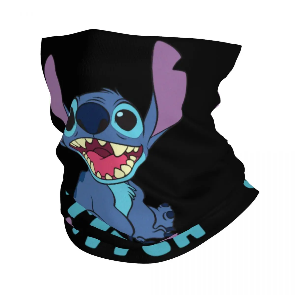 Cou bandana personnalisé Disney pour hommes et femmes, point mignon, écharpe ronde, Kawaii, chauffe-bande de sauna, randonnée, camping