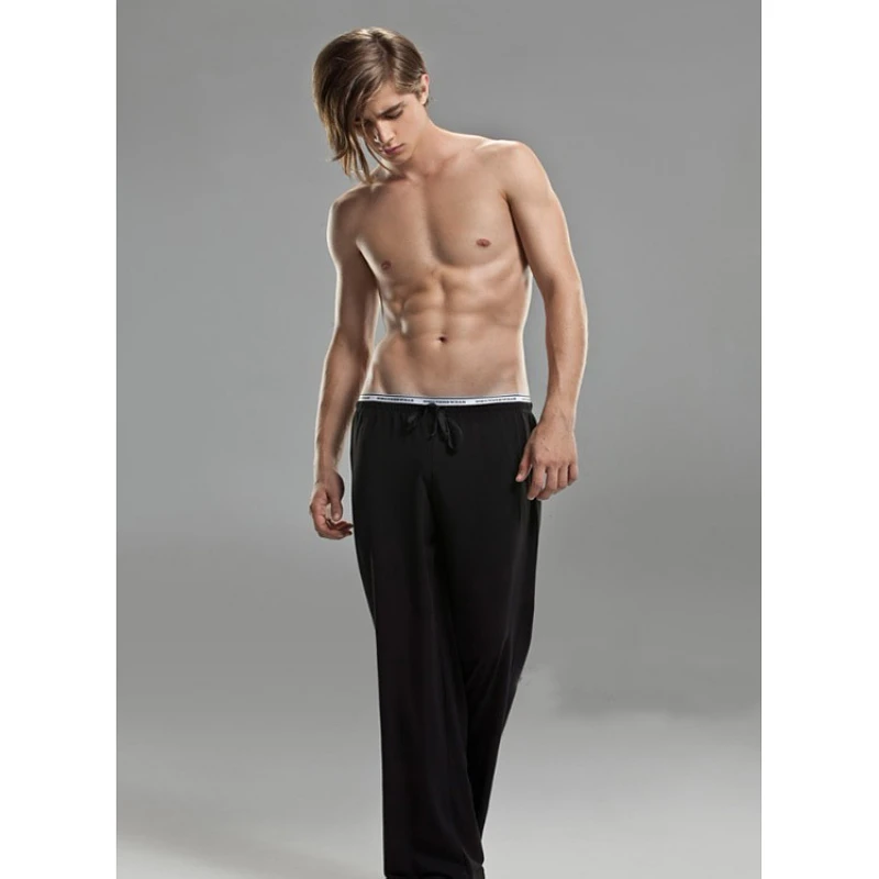 Free shipping Men\'s slim, , household sport, yoga, , running, casual pants, ice cream slacks