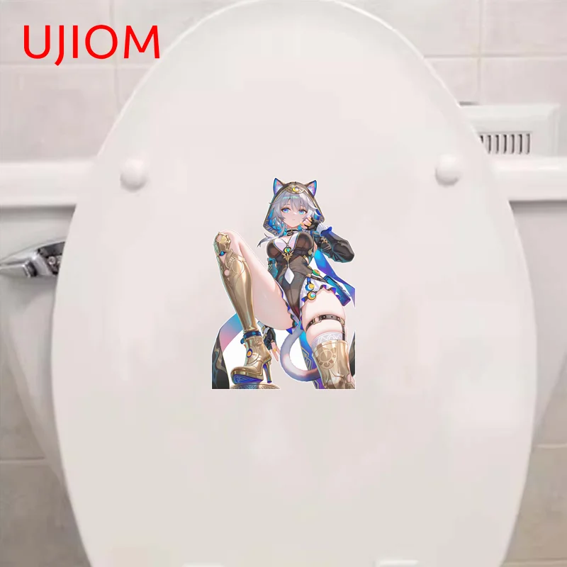 UJIOM Cipher Honkai Star Rail Seductive Butt Wall Sticker Delicate Eye Catching Waterproof Decal Suitable For Smooth Surface