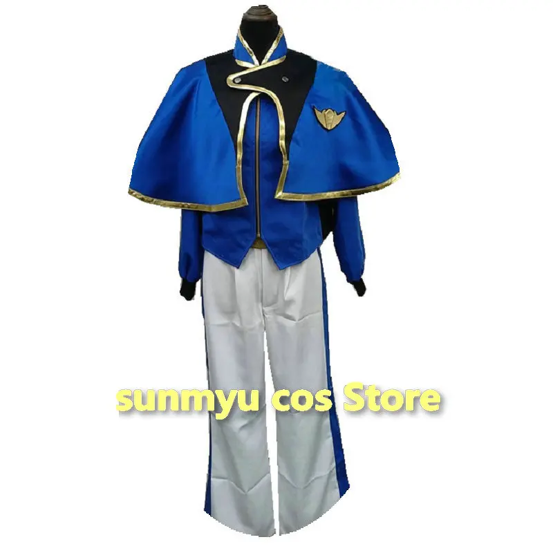 Mashin Sentai Kiramager Cosplay Costume Blue suits Customize size