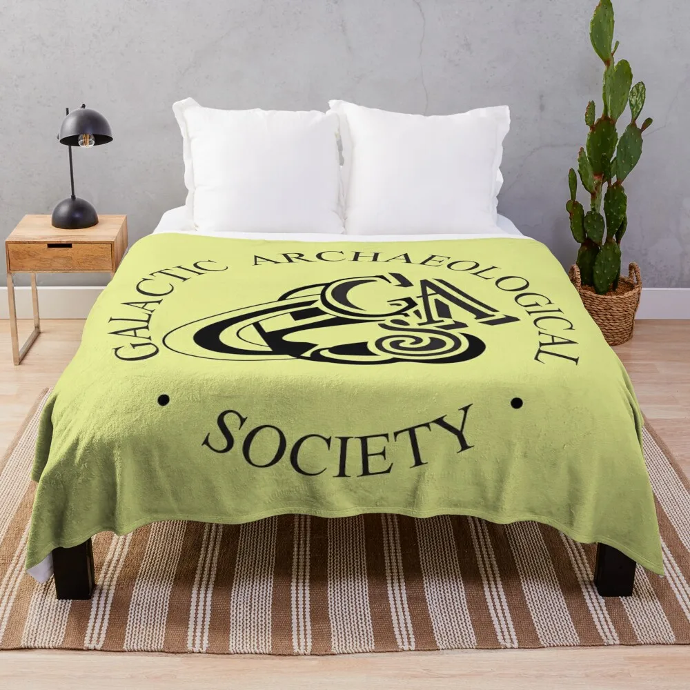 Galactic Archaeological Society Throw Blanket Blankets For Baby Bed Blankets