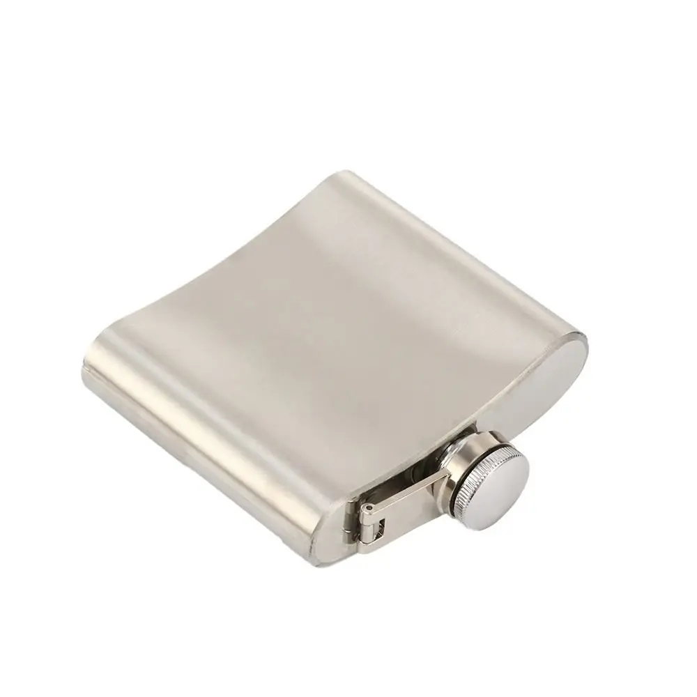 High Quality Stainless Steel Hip Flask Portable Leakproof Liquor Flask Container Convenient Whisky Flagon Outdoor