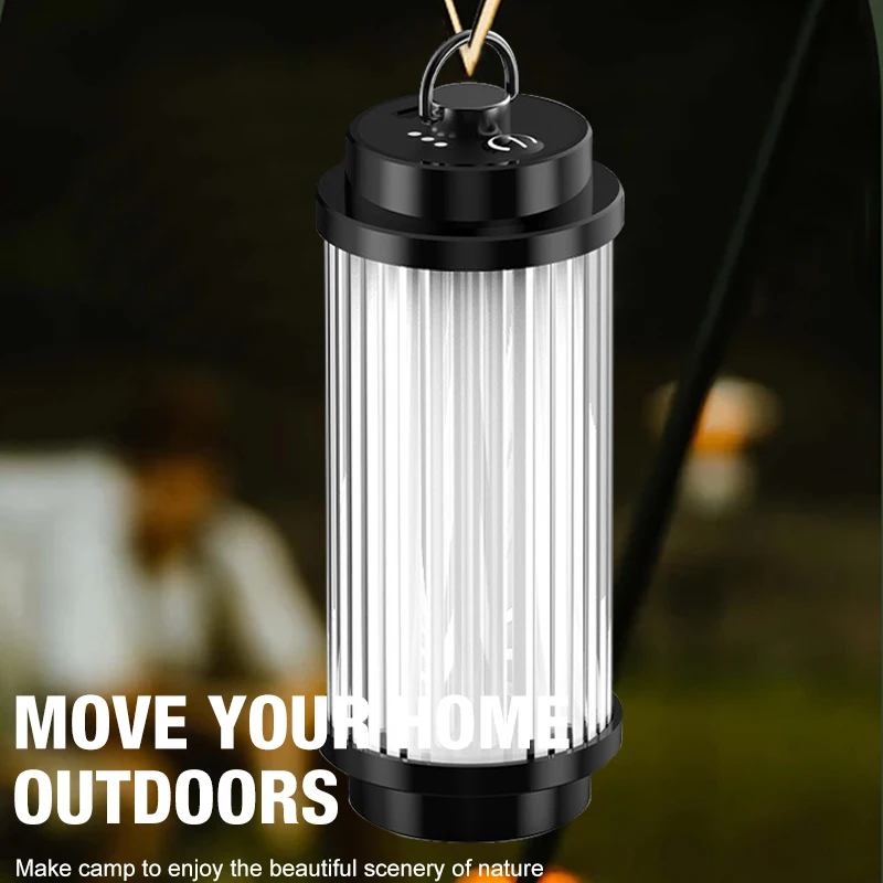 Outdoor camping tools camping lights 5 kinds of lights adjustable ceiling can be connected with the bracket TYPE-C charging.